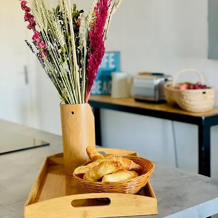 Bright Cocoon With Terrace Near